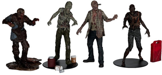 Mcfarlane toys the walking dead action figuur 4-pack walkers 13 cm action figuur