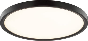 Brilliant galo - plafondlamp - ø 40 - led 26w - 3000k - 3000lm - sensor - wit zwart