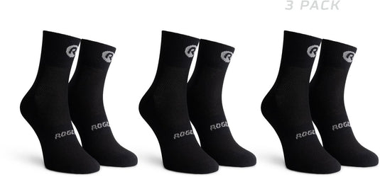 Rogelli core fietssokken - 3-pack - zwart - 40 43