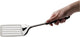 Cosy trendy cosy trendy bakspatel bakspaan - zwart kunststof rvs zilver - 33 cm - keukengerei