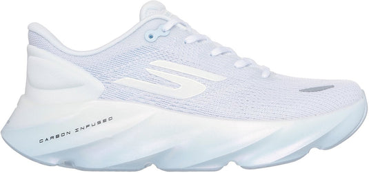 Skechers skx aero burst dames sportschoenen - wit blauw