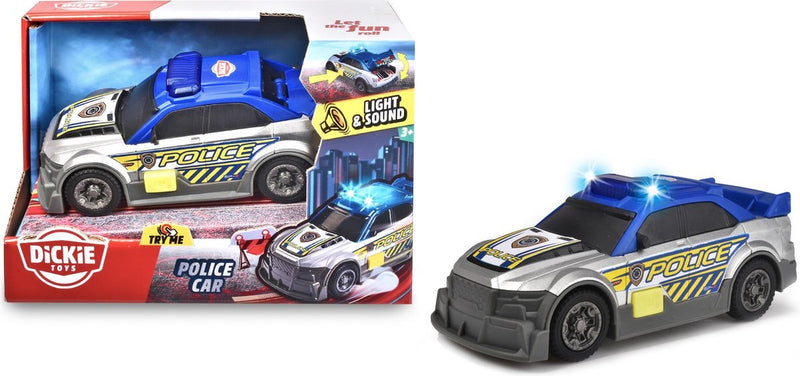 Load image into Gallery viewer, Dickie toys politiewagen - 15cm - licht en geluid- speelgoedvoertuig
