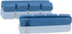 Xlc bs-x01 carbon remblokjes - racefiets - campagnolo - 55mm - blauw - set a 4 stuks