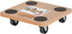 Kreator - storage - moving - krt670002 - transportroller - 290x290mm, 200kg