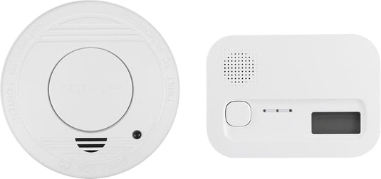 Smartwares fse-19204 - rook koolmonoxide set 2 melders - 85db - sensor 10 jaar - batterij 1 jaar