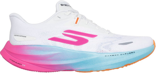 Skechers skx aero spark dames sportschoenen - wit multi