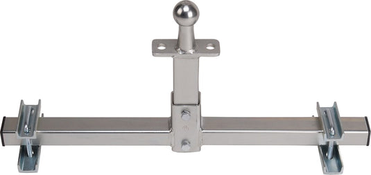 caravan hulpstuk laag 34 cm zilver