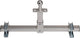 caravan hulpstuk laag 34 cm zilver