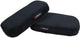 Arozzi armleuning kussens - memory foam - velvet hoes - zwart