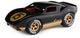 Playforever - speelgoedauto - ken cave - zwart