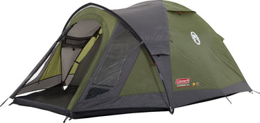 Coleman darwin 3 plus koepeltent - tent 3 persoons - incl. draagtas - waterdichte tent - groen