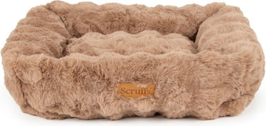 Scruffs - alpine box bed - hondenmand - taupe - x-large 90 x 70 cm