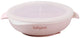 Babyono baby ono roze siliconen bord met zuignap deksel