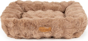 Scruffs - alpine box bed - hondenmand - taupe - large 75 x 60 cm l