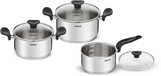 Tefal e308s674 pannenset - populair functioneel