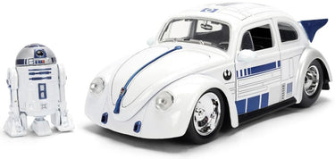 Jada toys star wars - r2-d2 volkswagen drag beetle - diecast - jada - schaal 1:24