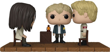 Funko attack on titan - pop! moment eren meets reiner 9 cm verzamelfiguur - multicolours