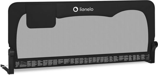 Lionelo hanna – bedhekje 150x66 cm – 180° opklapbaar – aluminium frame – securebelt standsafe – tot 27 kg – luchtig net – voor matrassen tot 45 cm – sgs-gecertificeerd – reisvriendelijk – eenvoudige montage
