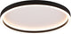 Rl live your light reality rotonda - plafondlamp - zwart mat - incl. 1x smd 20 w - schemersensor