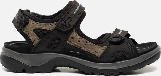 Ecco offroad sandalen zwart leer - dames - maat 36