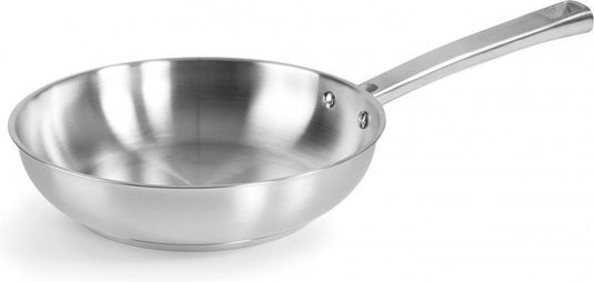 Lacor foodie koekenpan - ø bovenaan 28cm - rvs