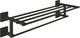 Grohe quickfix start cube multi-handdoekrek - 600 mm - met legplank - matte black