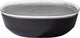 Mepal serveerschaal met deksel silueta - 4000 ml - saladeschaal - nordic black
