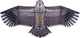 Dragon fly vlieger - arend - zwart grijs - 180 x 80 cm - vanaf 6 jaar