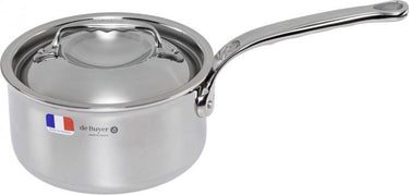 Debuyer de buyer affinity steelpan met deksel - ø 16cm - rvs