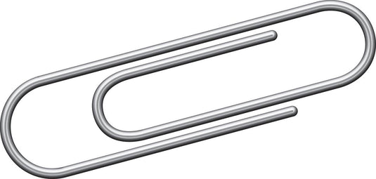 Kangaro paperclips - 30 mm - rond - 1000 stuks - verzinkt