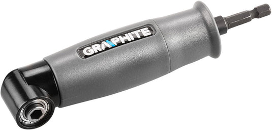 Graphite serie - hoekbitadapter - 1 4 inch - magnetische houder - 90 graden
