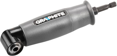 Graphite serie - hoekbitadapter - 1 4 inch - magnetische houder - 90 graden
