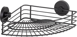Wenko 1069606 - vacuum-loc hoekrek bari zwart | 1 stuks