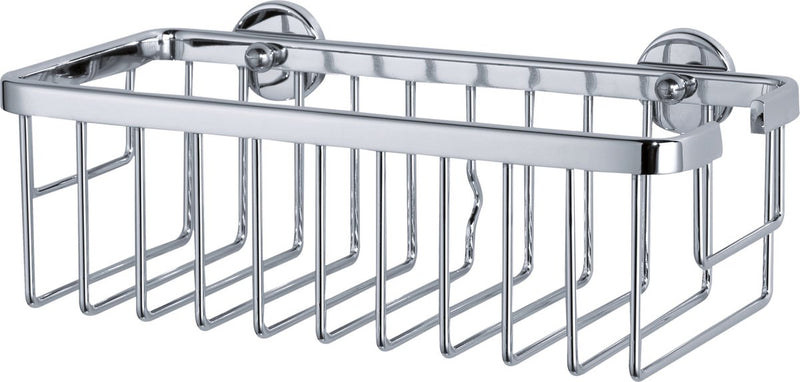 Afbeelding laden in galerijviewer, Tesa ® aluxx douche- badrek, hoogglans verchroomd aluminium, zelfklevend
