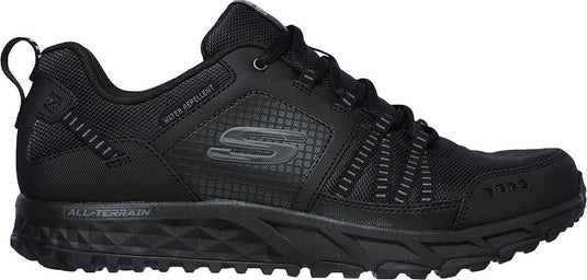 Skechers escape plan heren wandelschoenen - zwart