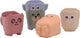 Johntoy happy world bio stapelemmer en badbekers