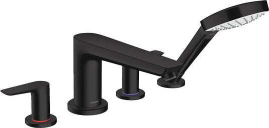 Hansgrohe talis e afbouwdeel v. 4-gats badrandkraan v. inbouwdeel 13244180 mat zwart