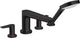 Hansgrohe talis e afbouwdeel v. 4-gats badrandkraan v. inbouwdeel 13244180 mat zwart