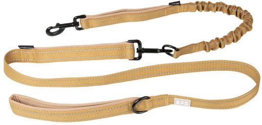 Explor duvoplus ultimate fit leiband 2in1 classic voor honden 180cm-16mm honey gold