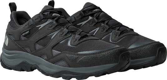 The north face m hedgehog 3 wp heren wandelschoenen - tnf zwart - asphalt grijs
