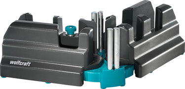 Wolfcraft - zweihaak en verstekbak - 2-in-1-product voor plinten zagen - overzet plinten - 70mm - 6948000
