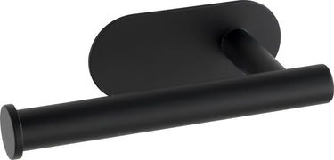 Wenko turbo-loc® toiletrolhouder orea rvs zwart mat - wc rolhouder - bevestigen zonder boren - zelfklevend - 10 jaar garantie