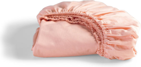 Cinderella - weekend - hoeslaken - 100% katoen - tot 25 cm matrashoogte - 200x200 cm - soft terra