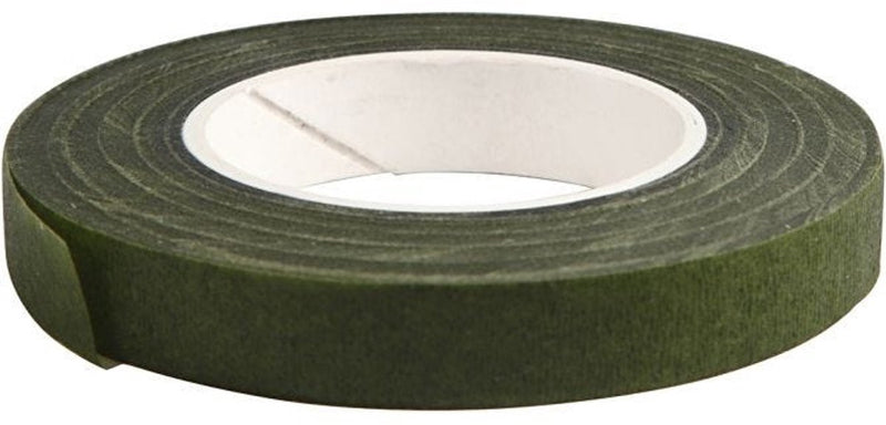 Load image into Gallery viewer, Creativ company floral tape donkergroen, 7m
