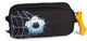 Stones and bones rowan 2.0 - etui - pennenzak voor kinderen - 3 vakken - goalgetter - zwart