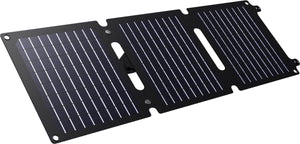 Trust zuny 20w draagbaar zonnepaneel – mobiele solar oplader voor smartphone, tablet powerbank - zwart
