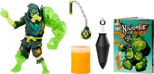Ninjombie -actiefiguur - haz mat