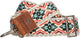 Hide stitches new navajo schouderband dames - verstelbare en afneembare tasriem - schouderriem van canvas en katoen - cognac