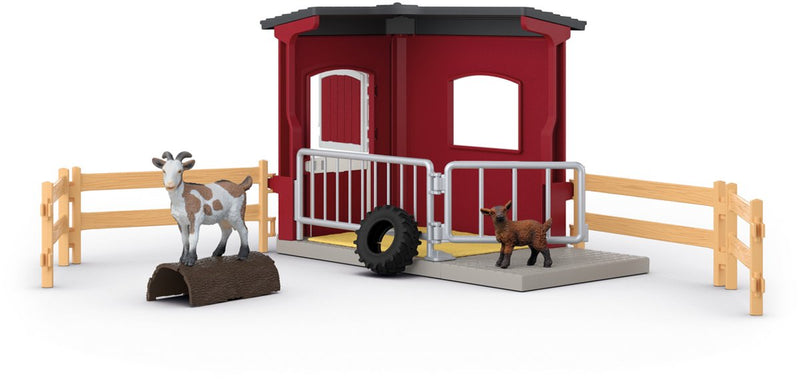 Load image into Gallery viewer, Schleich farm world geitenstal 42726
