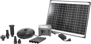 Ubbink - solarmax 2500 - fonteinpomp op zonne-energie - met eigen accu - vijverpomp